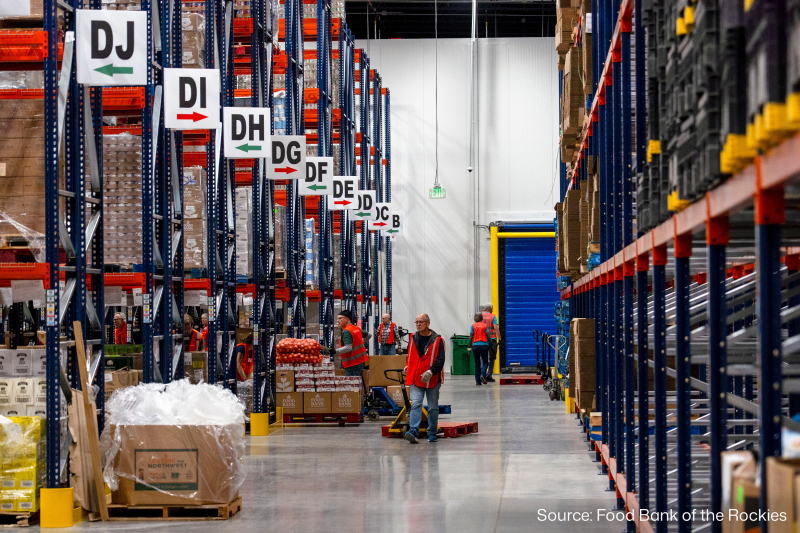 Food Bank of the Rockies Interior Sourced