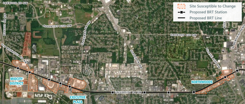 University Medical BRT Corridor Huntsville