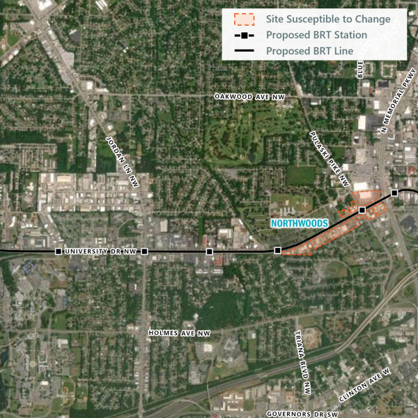 University-Medical BRT Corridor TOD Plan