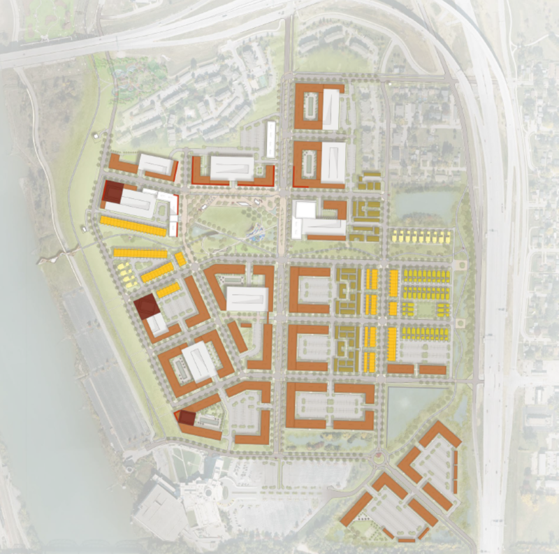 Dodge Riverside Master Plan Rendering