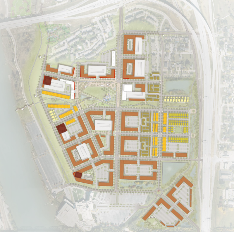 Dodge Riverside Master Plan Rendering